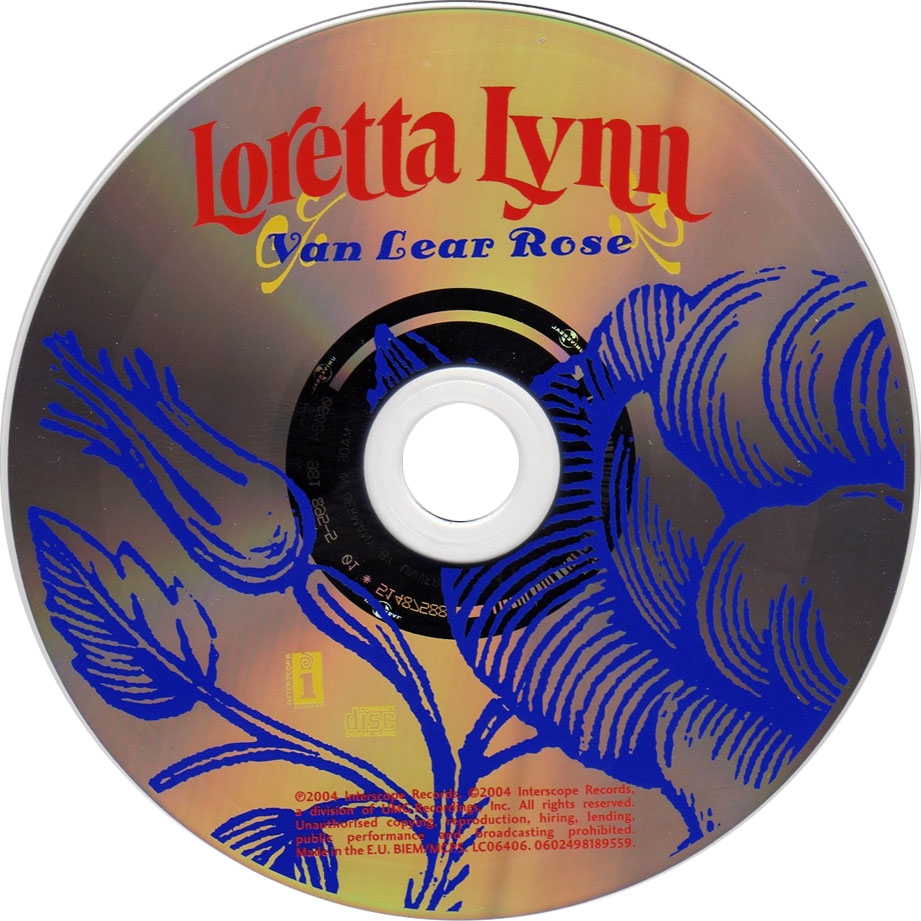 Cartula Cd de Loretta Lynn - Van Lear Rose