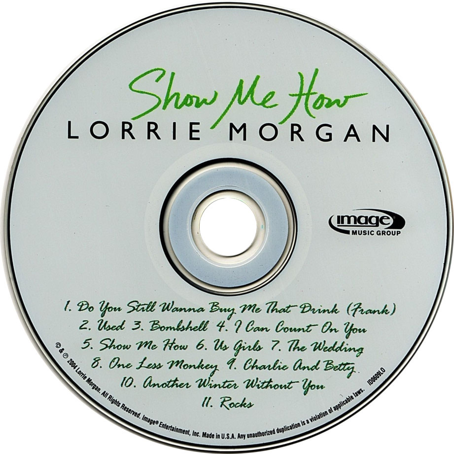 Cartula Cd de Lorrie Morgan - Show Me How