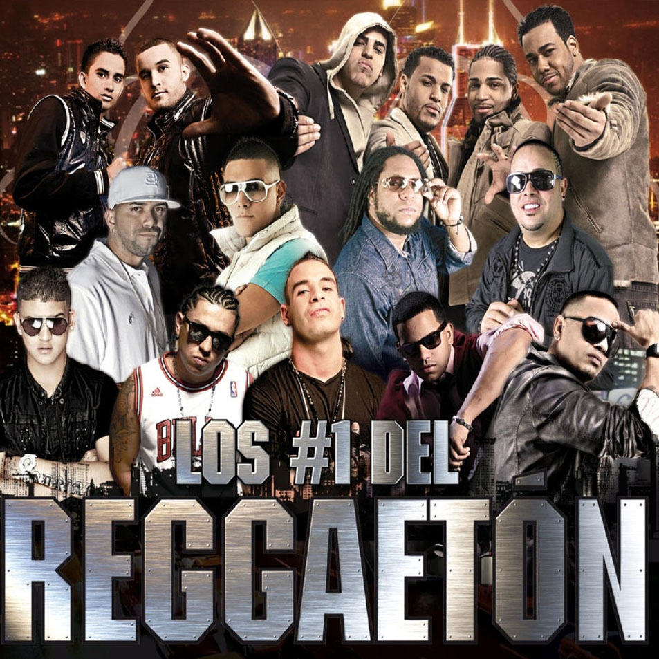 Cartula Frontal de Los #1 Del Reggaeton
