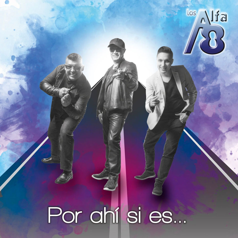 Cartula Frontal de Los Alfa 8 - Por Ahi Si Es... (Cd Single)