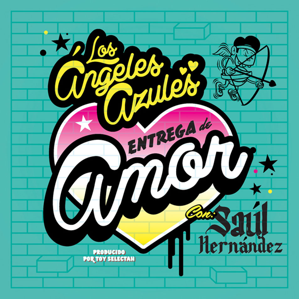 Cartula Frontal de Los Angeles Azules - Entrega De Amor (Featuring Saul Hernandez) (Cd Single)
