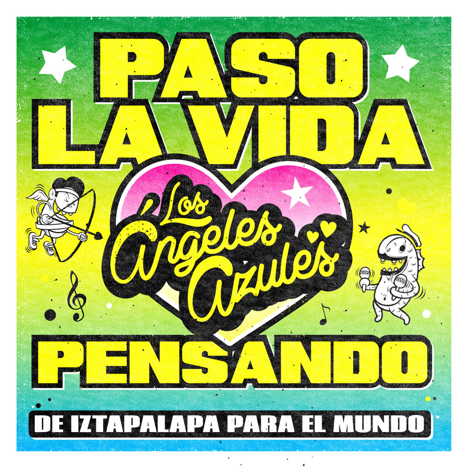 Cartula Frontal de Los Angeles Azules - Paso La Vida Pensando (Featuring Gilberto Santa Rosa) (Cd Single)