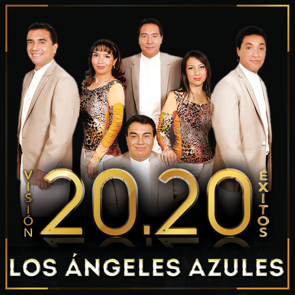 Cartula Frontal de Los Angeles Azules - Vision 20.20 Exitos