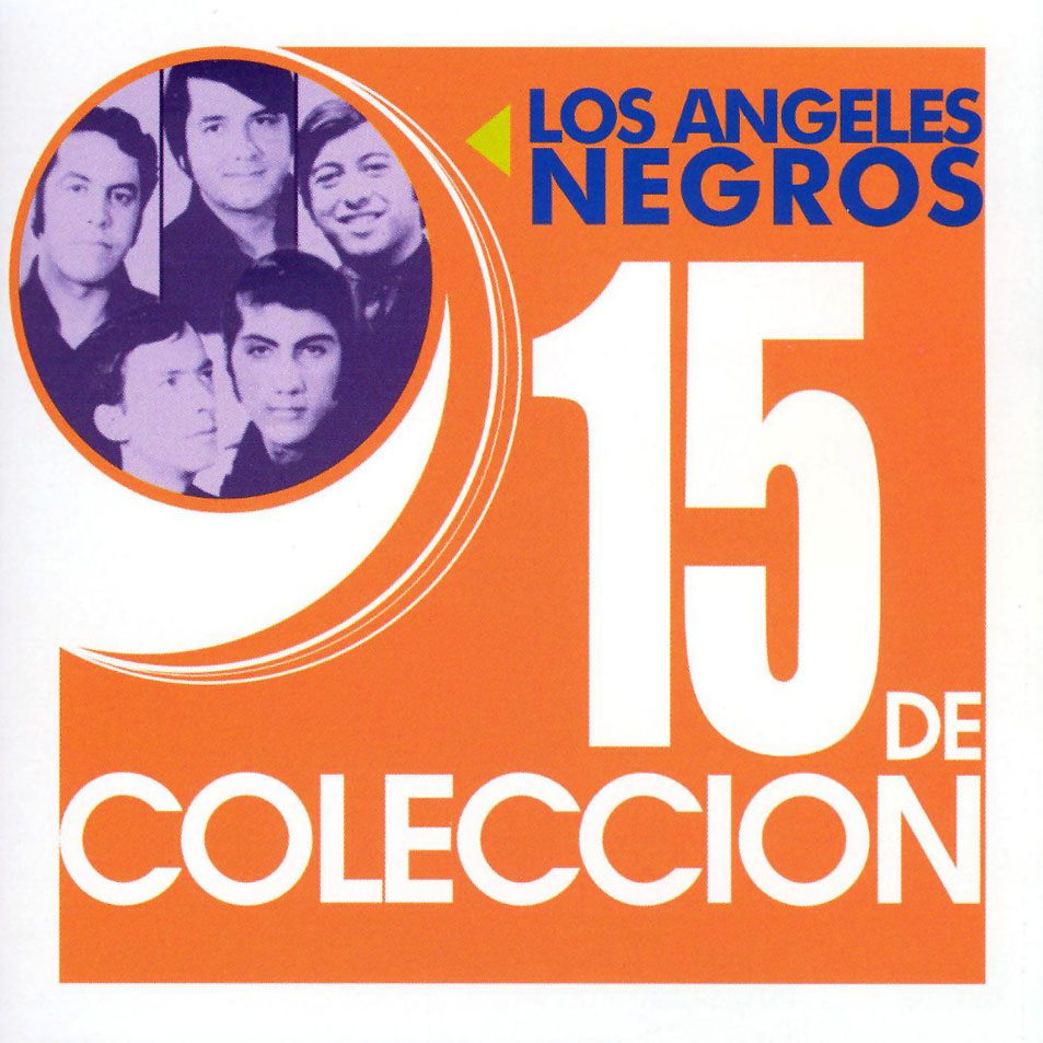 Cartula Frontal de Los Angeles Negros - 15 De Coleccion