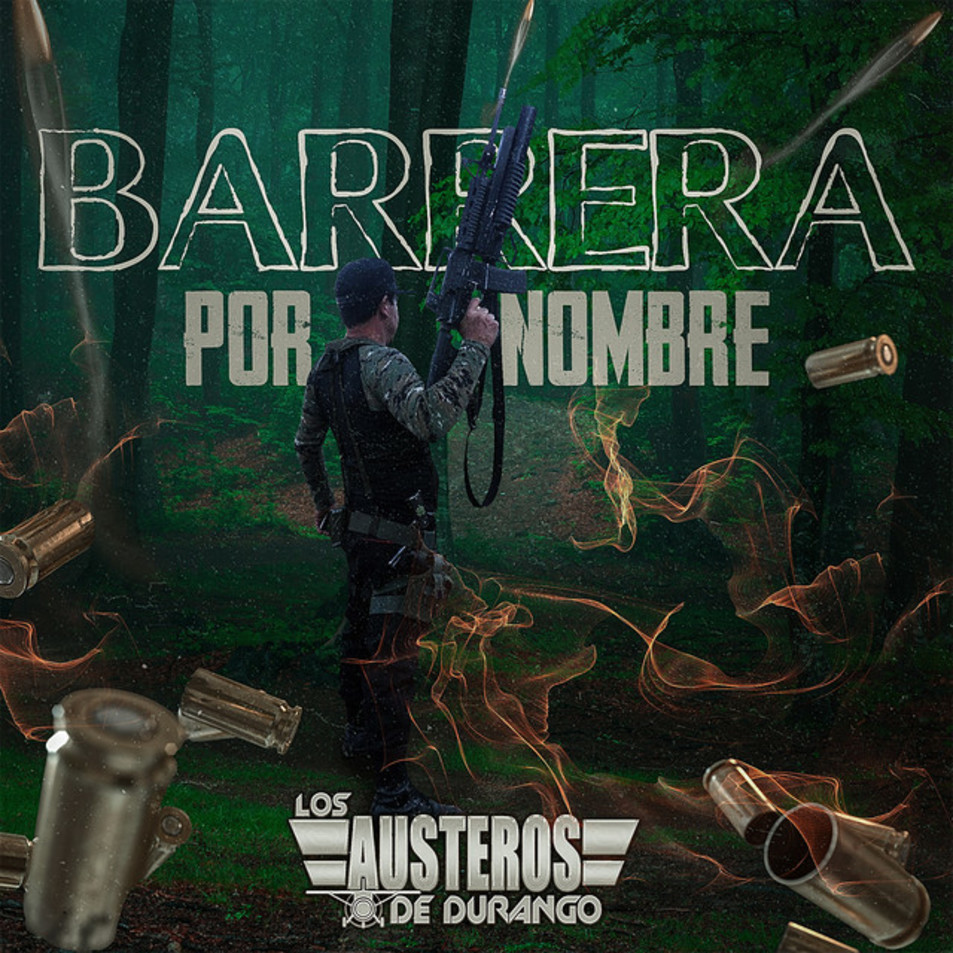 Cartula Frontal de Los Austeros De Durango - Barrera Por Nombre