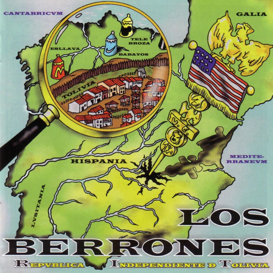 Cartula Frontal de Los Berrones - Republica Independiente De Tolivia