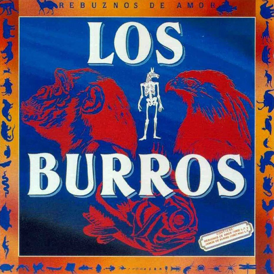 Carátula Frontal de Los Burros - Rebuznos De Amor
