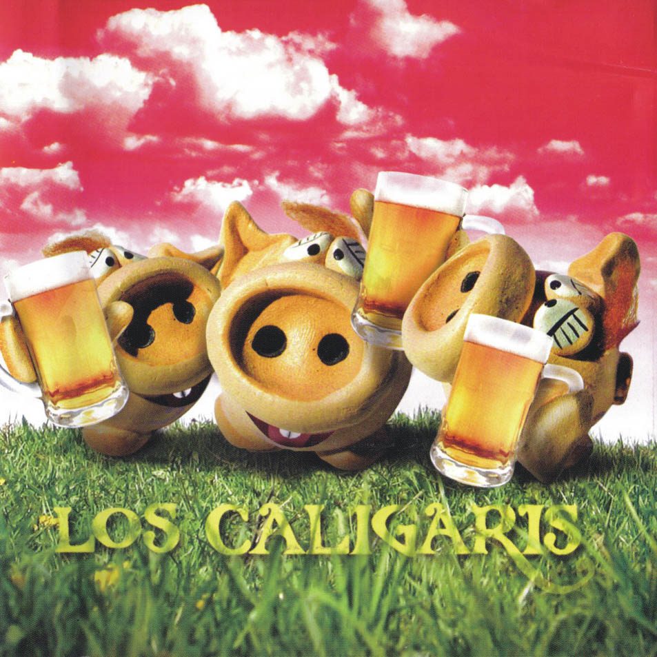 Cartula Frontal de Los Caligaris - Chanchos Amigos