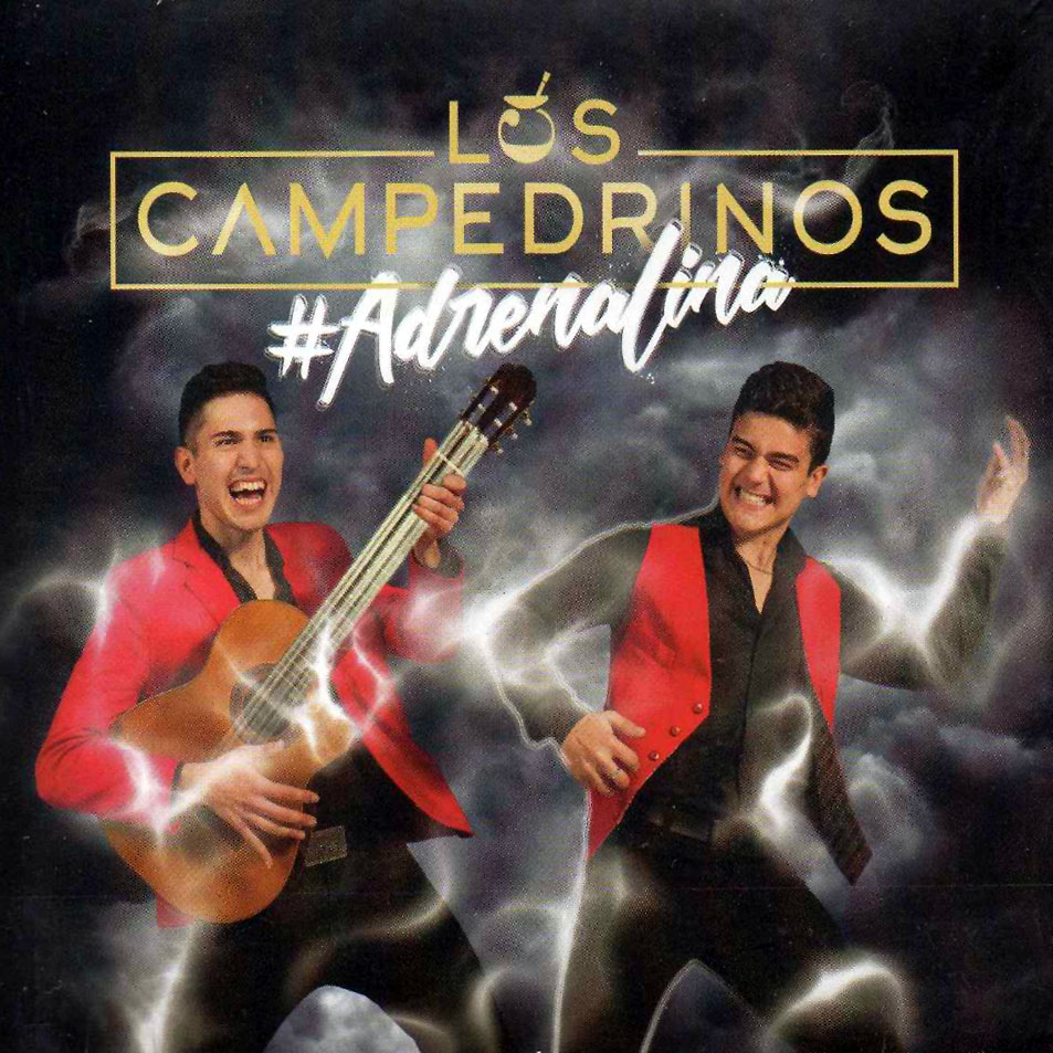 Cartula Frontal de Los Campedrinos - Adrenalina