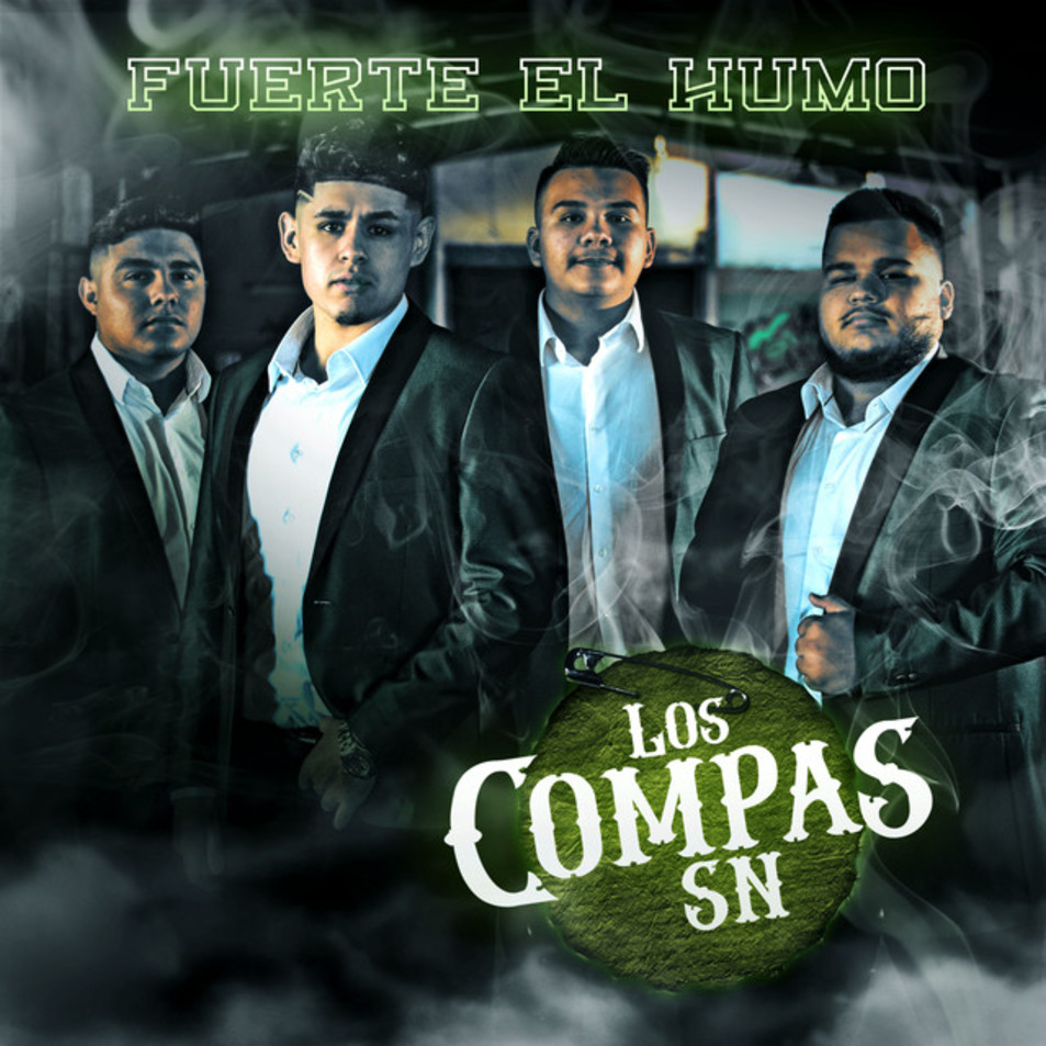 Cartula Frontal de Los Compas Sn - Fuerte El Humo (Cd Single)