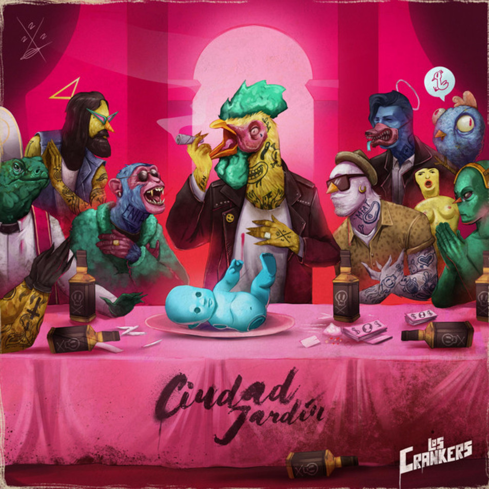 Cartula Frontal de Los Crankers - Ciudad Jardin