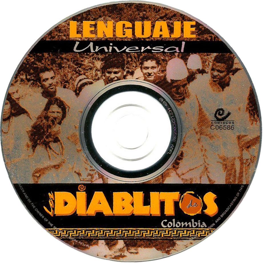 Cartula Cd de Los Diablitos - Lenguaje Universal