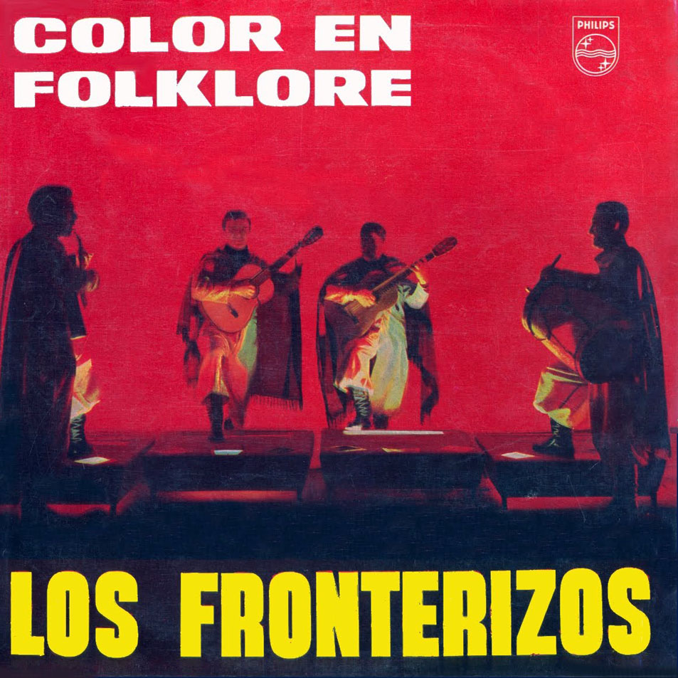 Cartula Frontal de Los Fronterizos - Color En Folklore