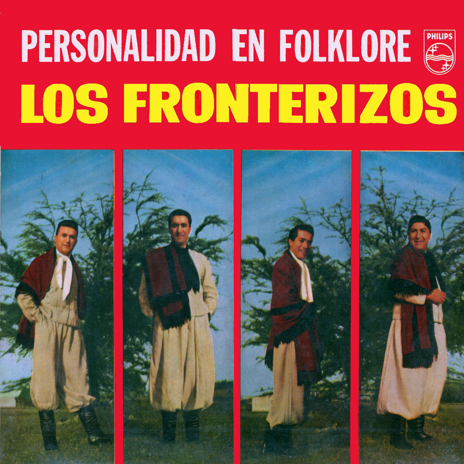 Cartula Frontal de Los Fronterizos - Personalidad En Folklore