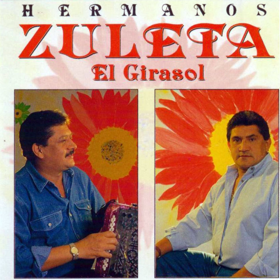 Cartula Frontal de Los Hermanos Zuleta - El Girasol