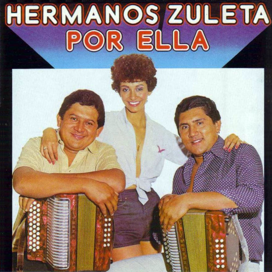 Cartula Frontal de Los Hermanos Zuleta - Por Ella