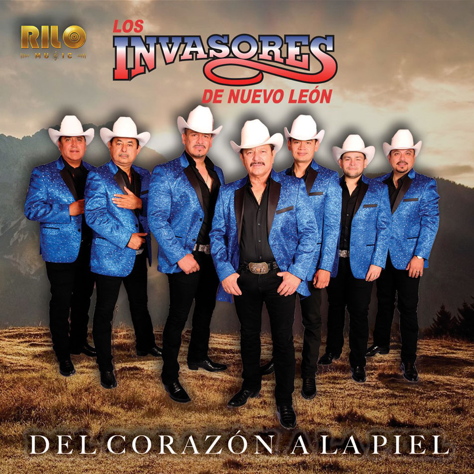 Cartula Frontal de Los Invasores De Nuevo Leon - Del Corazon A La Piel