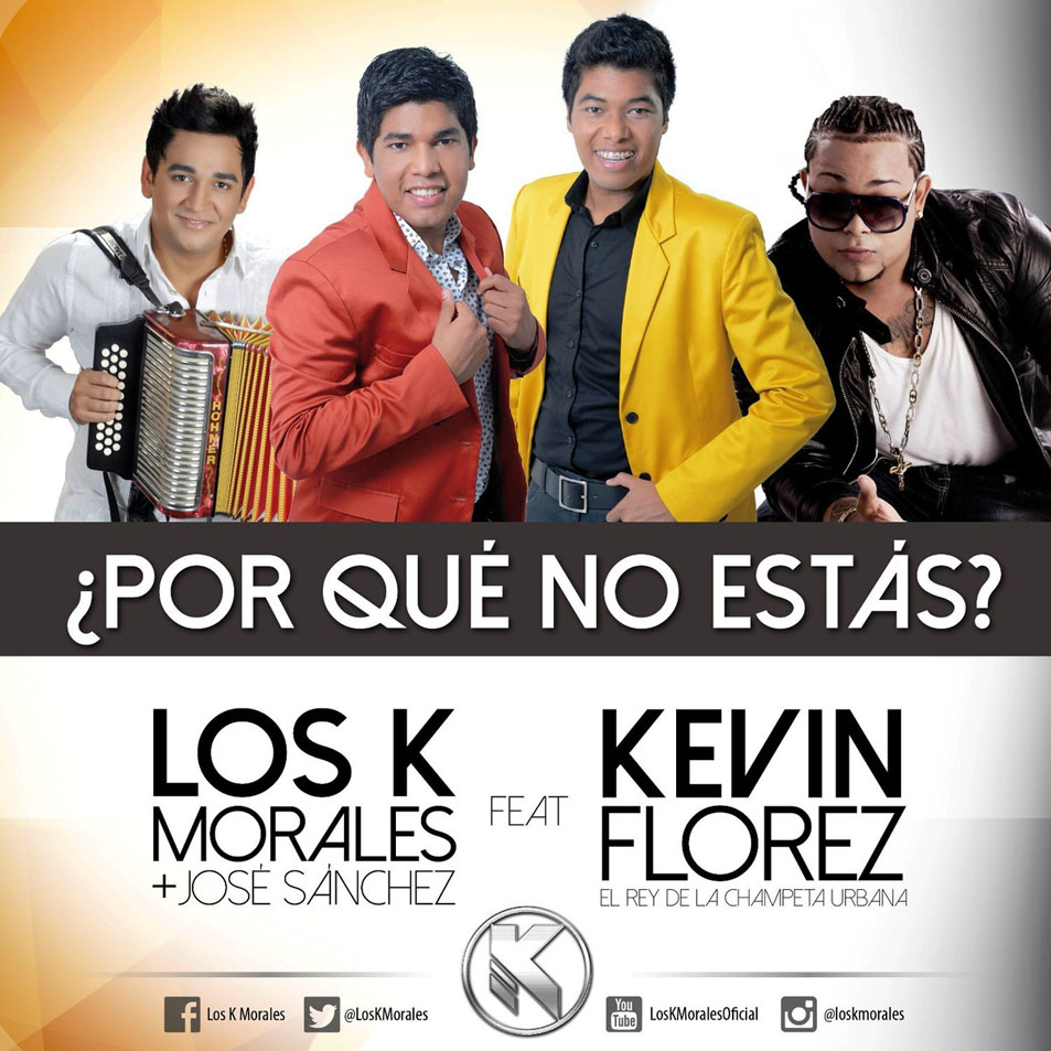 Cartula Frontal de Los K Morales - Por Que No Estas? (Featuring Kevin Florez) (Cd Single)