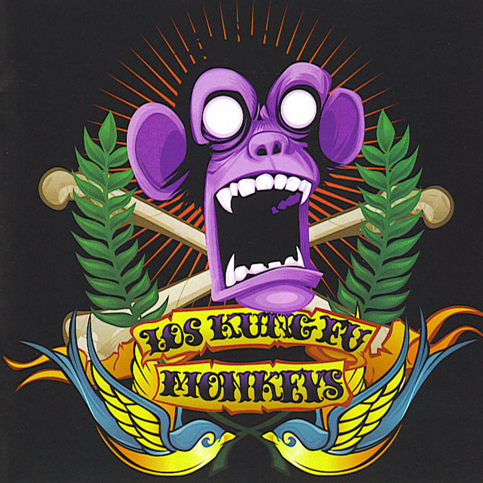 Cartula Frontal de Los Kung Fu Monkeys - Los Kung Fu Monkeys