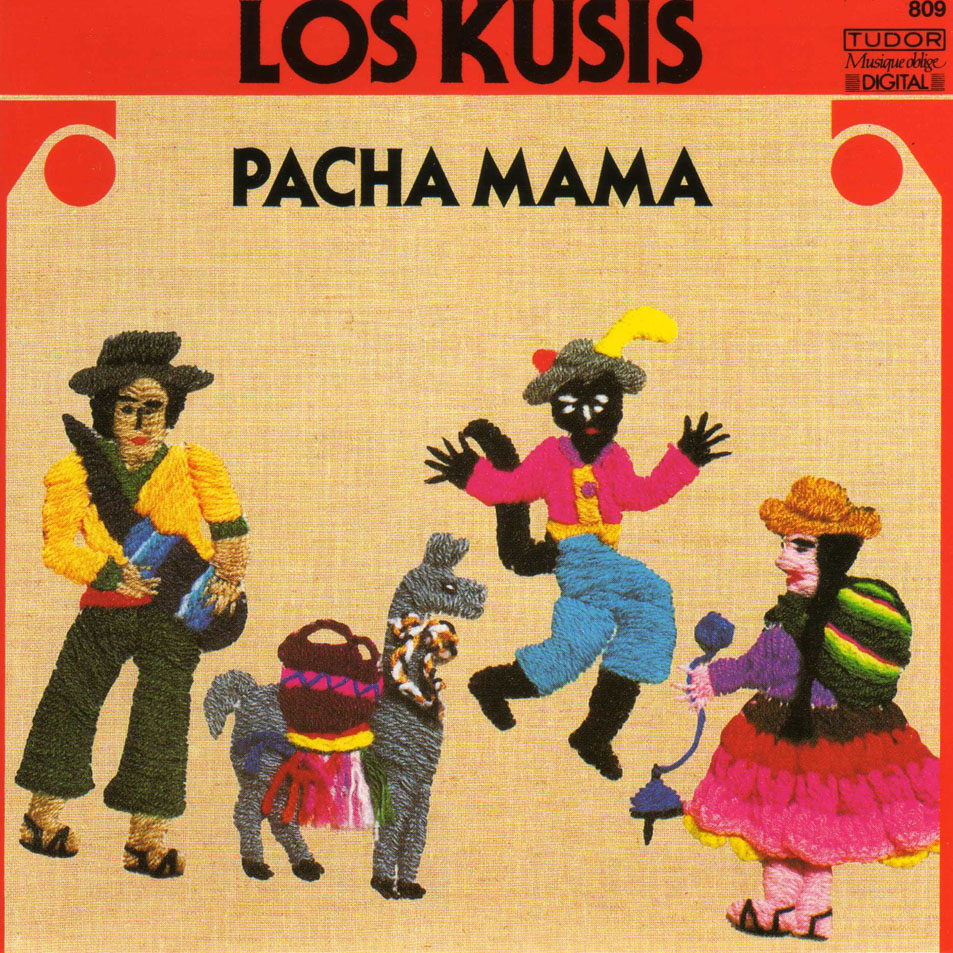 Cartula Frontal de Los Kusis - Pacha Mama