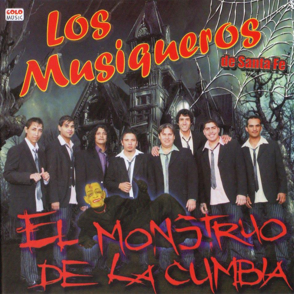 Cartula Frontal de Los Musiqueros De Santa Fe - El Monstruo De La Cumbia
