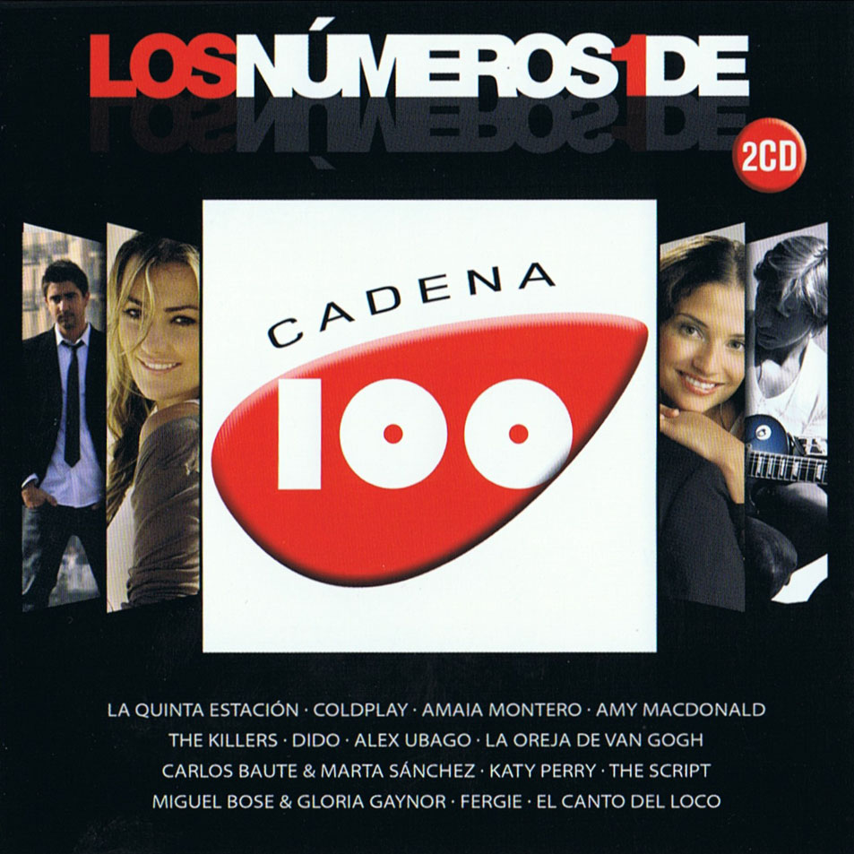 Cartula Frontal de Los Numeros Uno De Cadena 100 (2009)