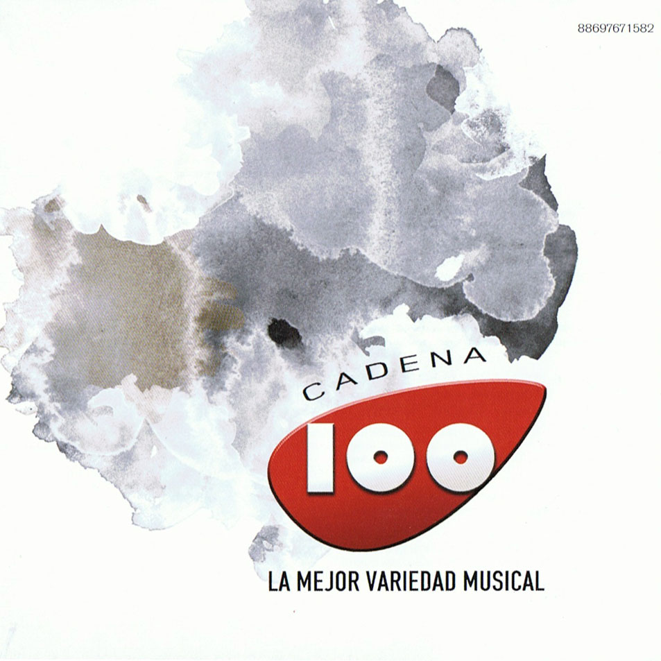Cartula Interior Frontal de Los Numeros Uno De Cadena 100 (2010)