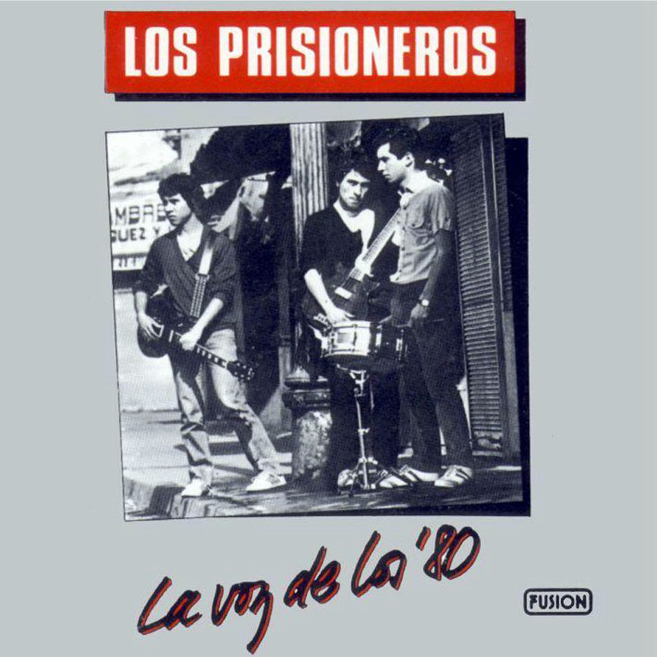 Cartula Frontal de Los Prisioneros - La Voz De Los '80
