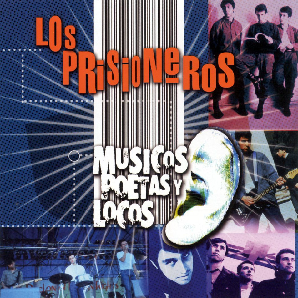 Cartula Frontal de Los Prisioneros - Musicos, Poetas Y Locos