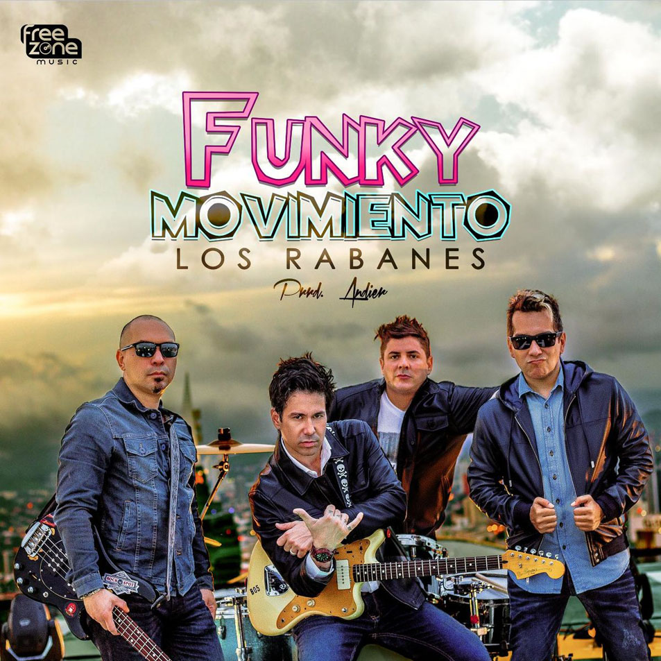 Cartula Frontal de Los Rabanes - Funky Movimiento (Cd Single)
