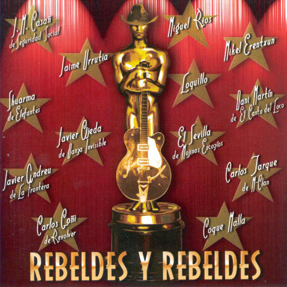 Cartula Frontal de Los Rebeldes - Rebeldes Y Rebeldes