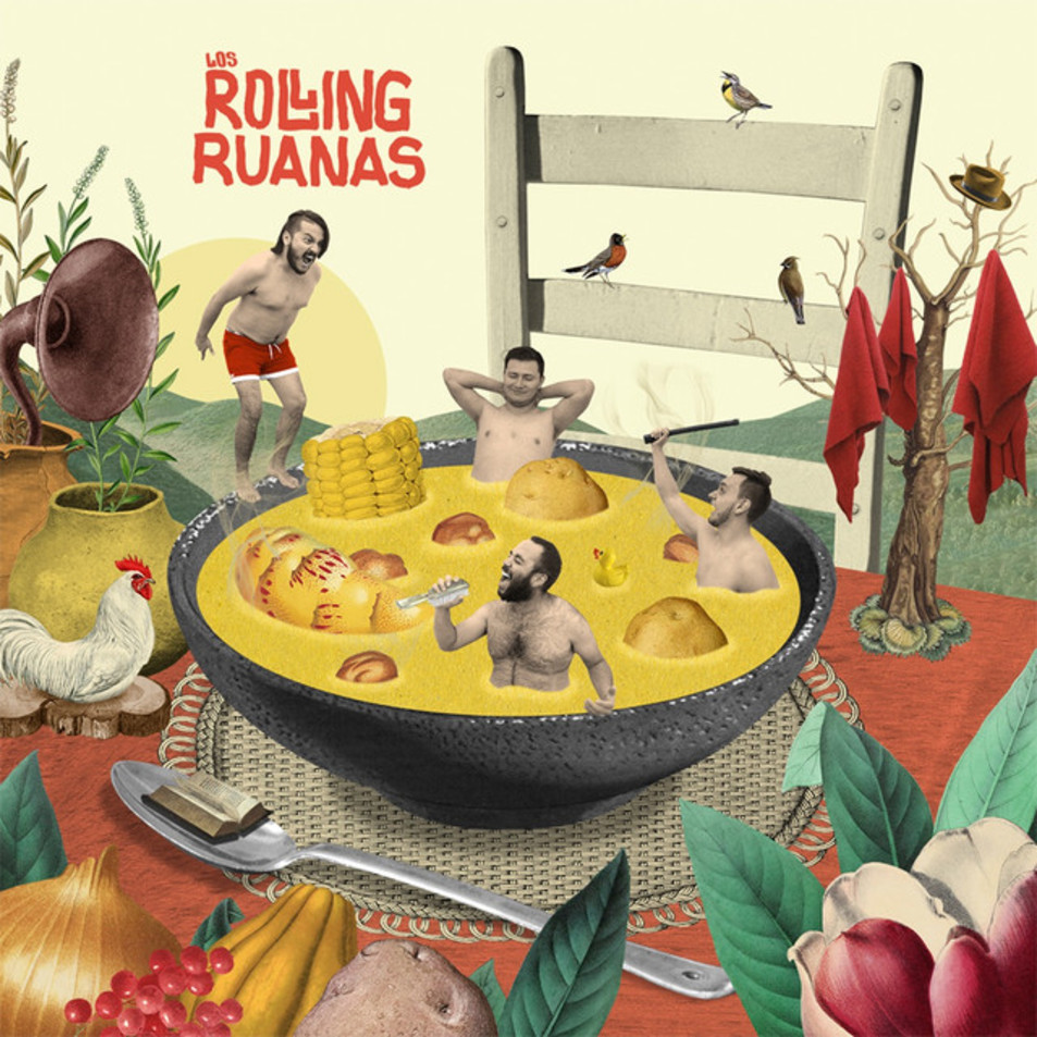 Cartula Frontal de Los Rolling Ruanas - Sangre Caliente