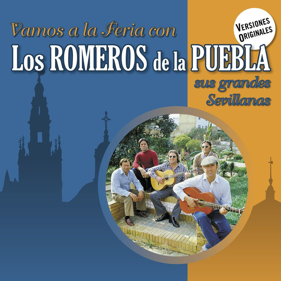 Cartula Frontal de Los Romeros De La Puebla - Vamos A La Feria Con Los Romeros De La Puebla