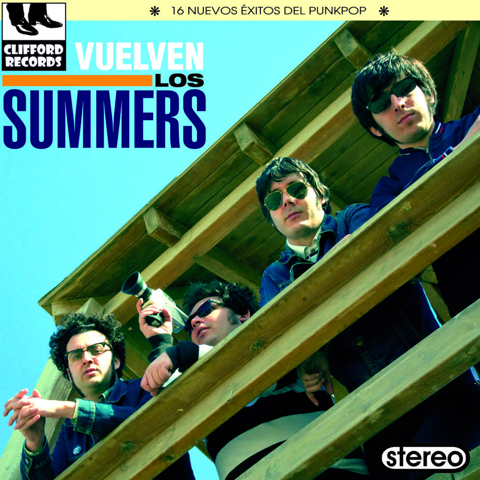 Cartula Frontal de Los Summers - Vuelven Los Summers