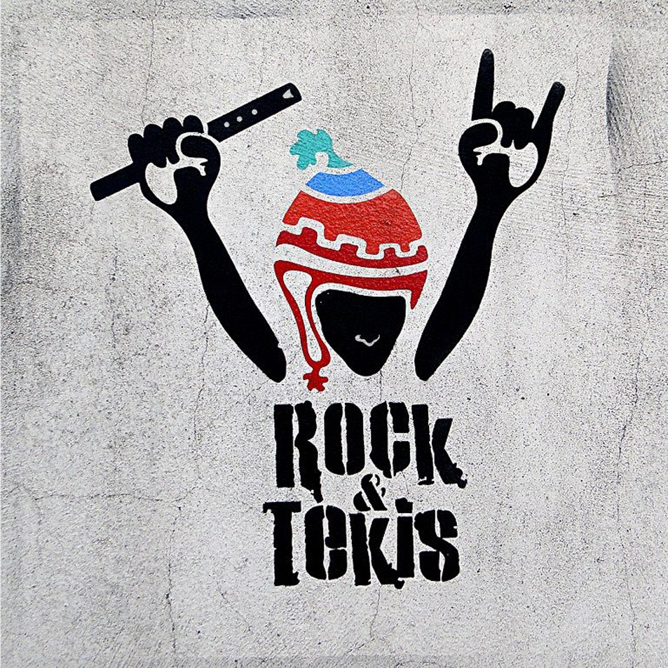 Cartula Frontal de Los Tekis - Rock & Tekis