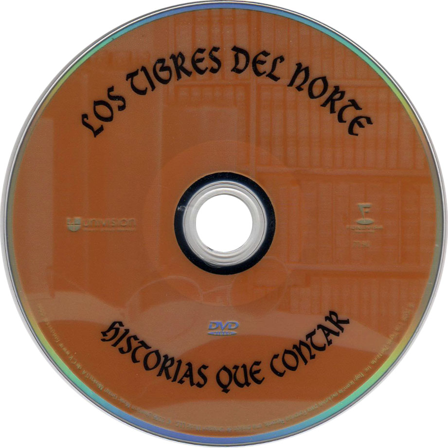 Cartula Cd de Los Tigres Del Norte - Historias Que Contar