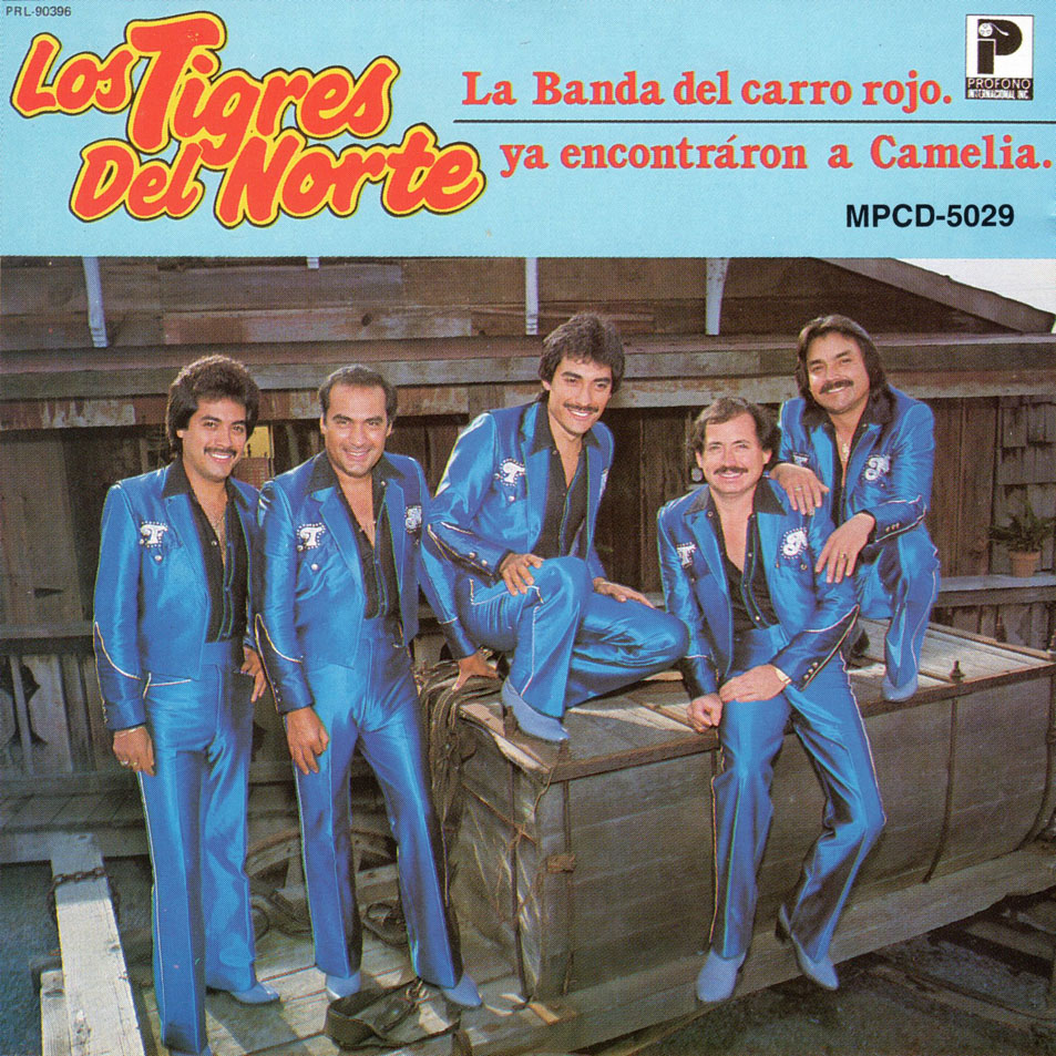 Cartula Frontal de Los Tigres Del Norte - La Banda Del Carro Rojo