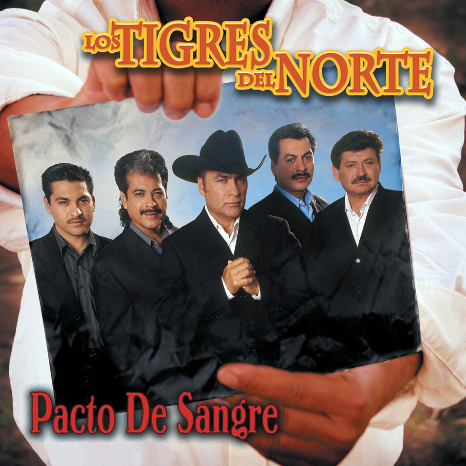 Cartula Frontal de Los Tigres Del Norte - Pacto De Sangre