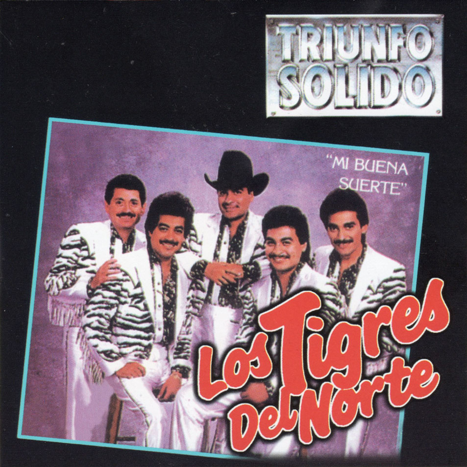 Cartula Frontal de Los Tigres Del Norte - Triunfo Solideo