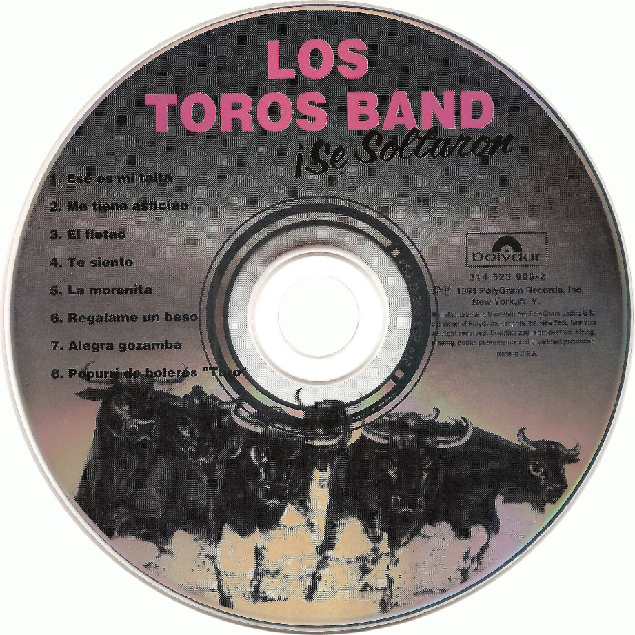 Cartula Cd de Los Toros Band - Se Soltaron
