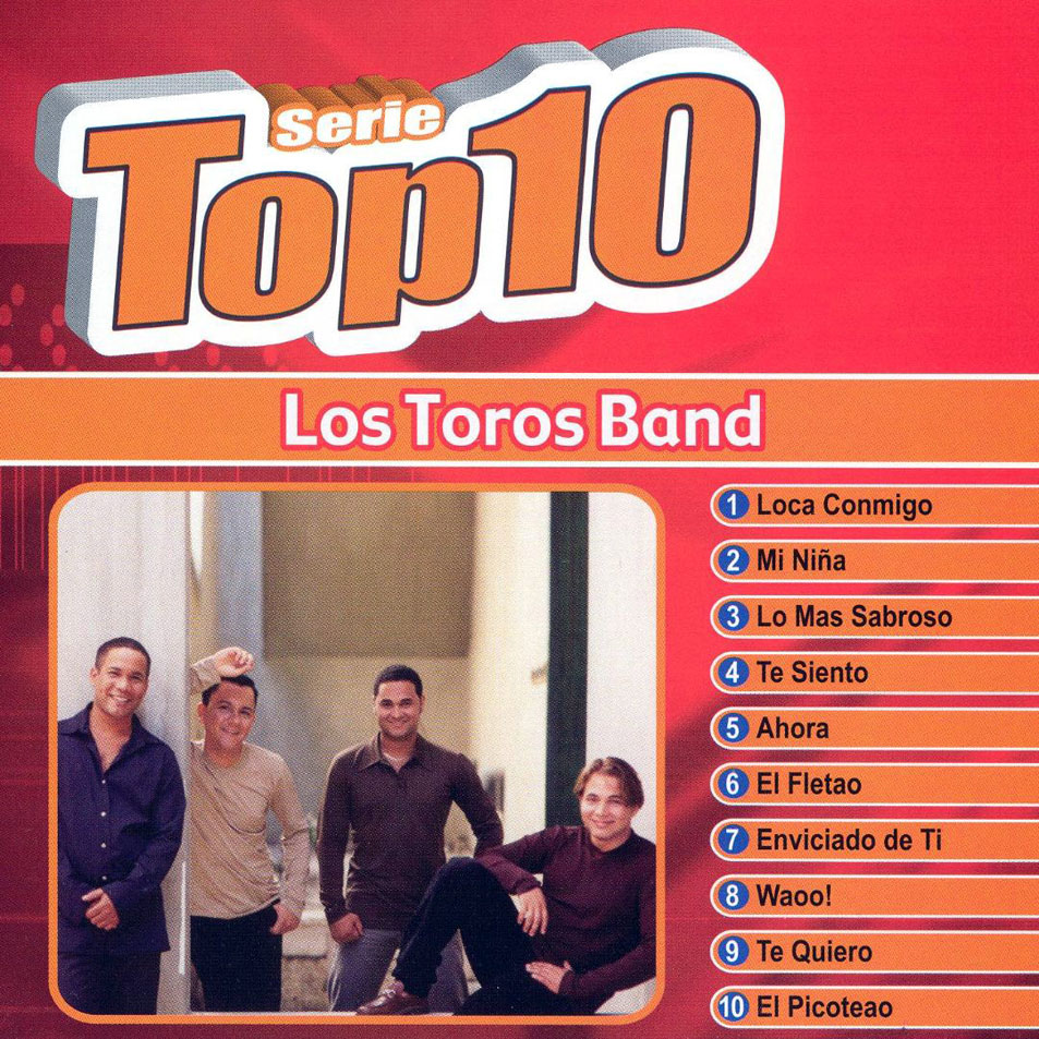 Cartula Frontal de Los Toros Band - Serie Top 10