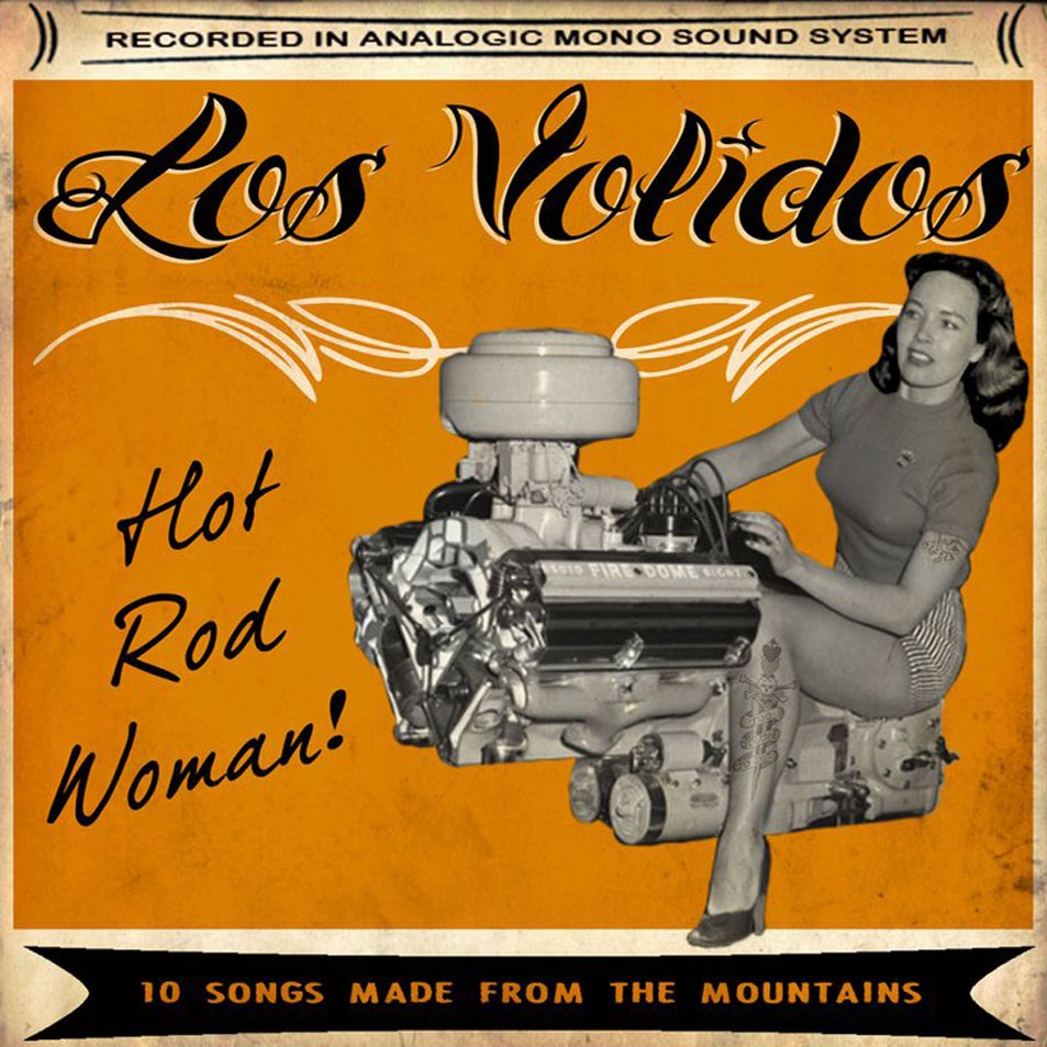 Cartula Frontal de Los Volidos - Hot Rod Woman