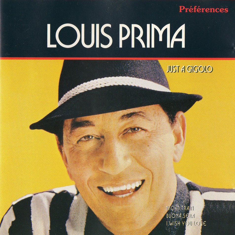 Cartula Frontal de Louis Prima - Preferences