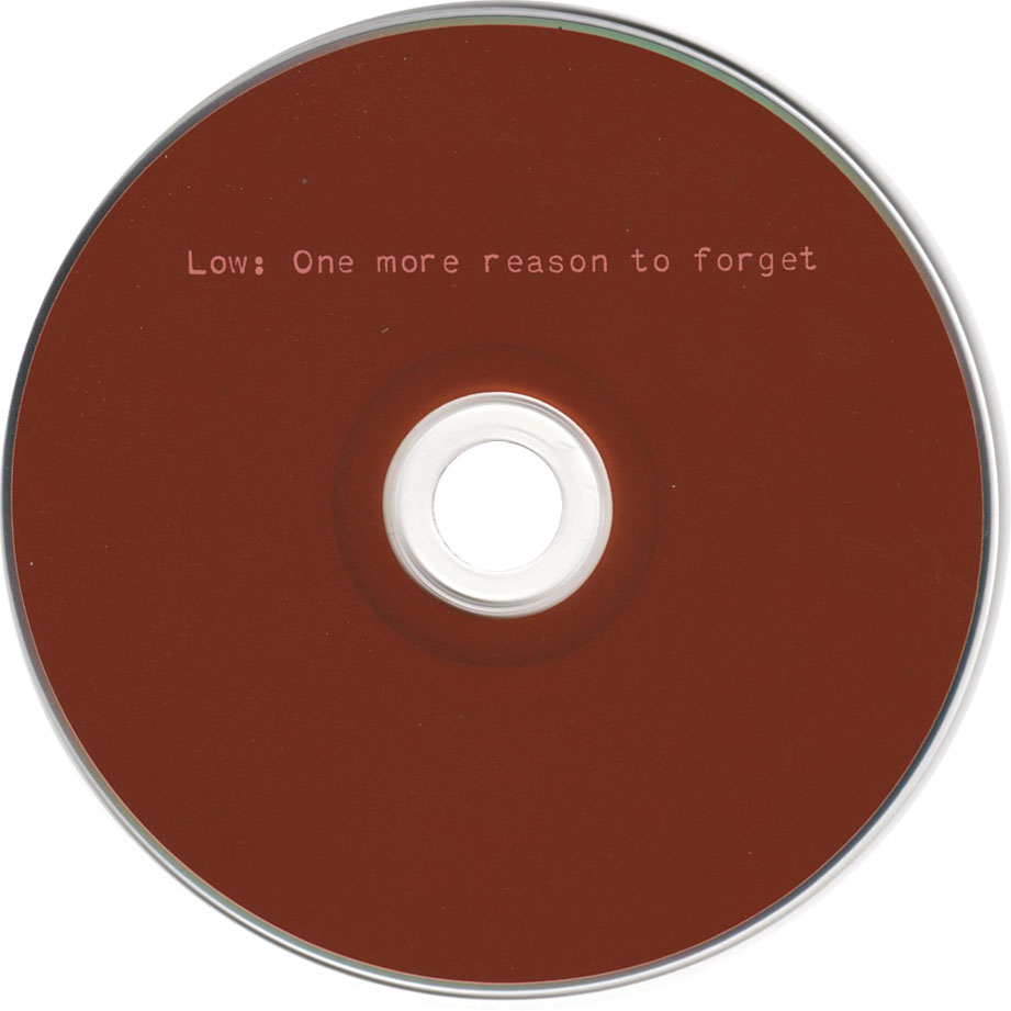 Cartula Cd de Low - One More Reason To Forget