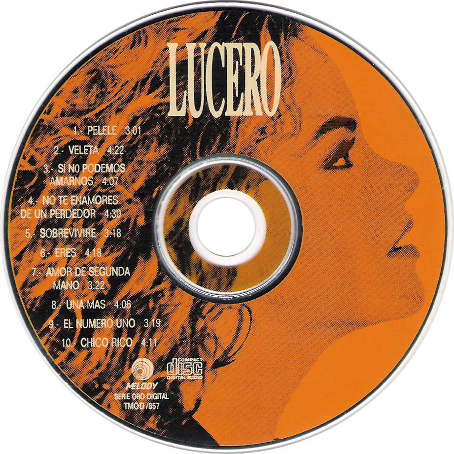 Cartula Cd de Lucero - Lucero