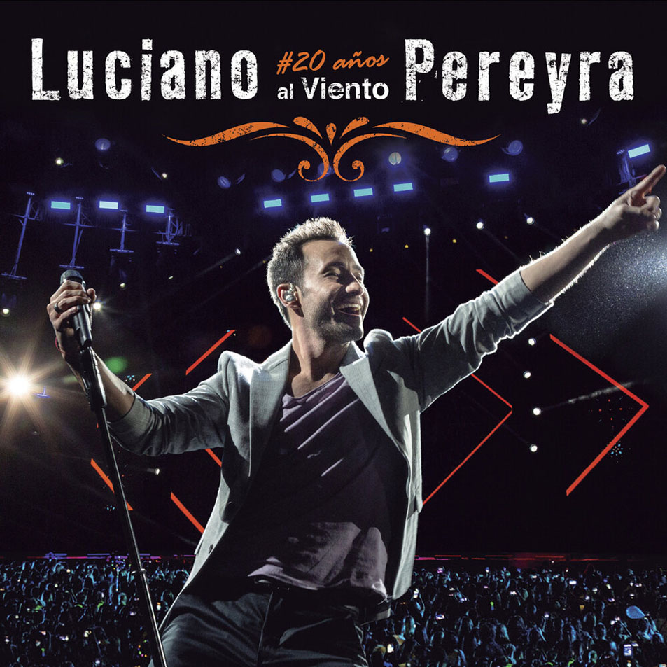 Cartula Frontal de Luciano Pereyra - #20 Aos Al Viento