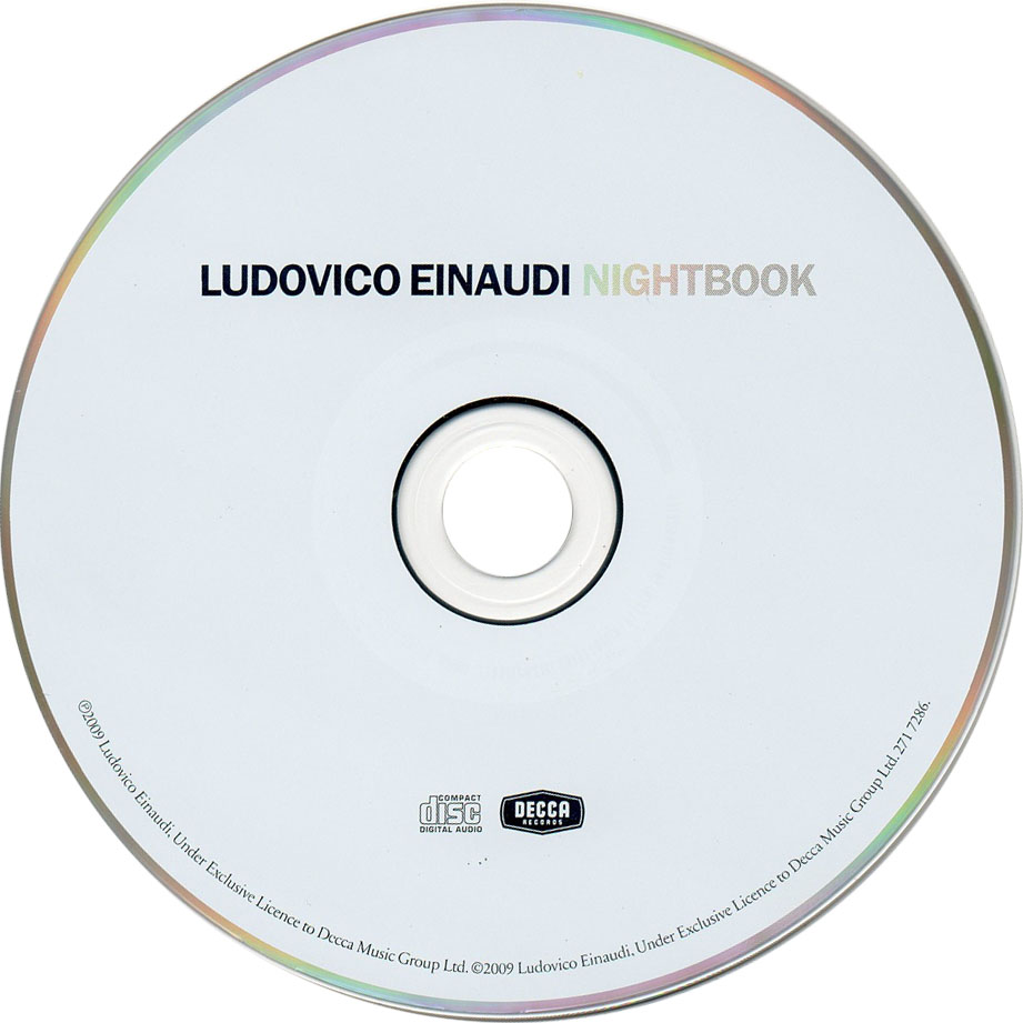 Cartula Cd de Ludovico Einaudi - Nightbook