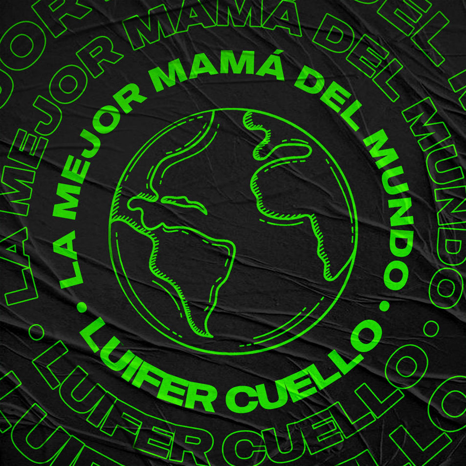 Cartula Frontal de Luifer Cuello - La Mejor Mama Del Mundo (Cd Single)