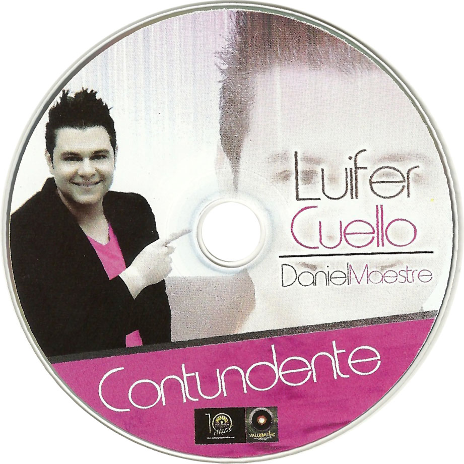 Cartula Cd de Luifer Cuello & Daniel Maestre - Contundente