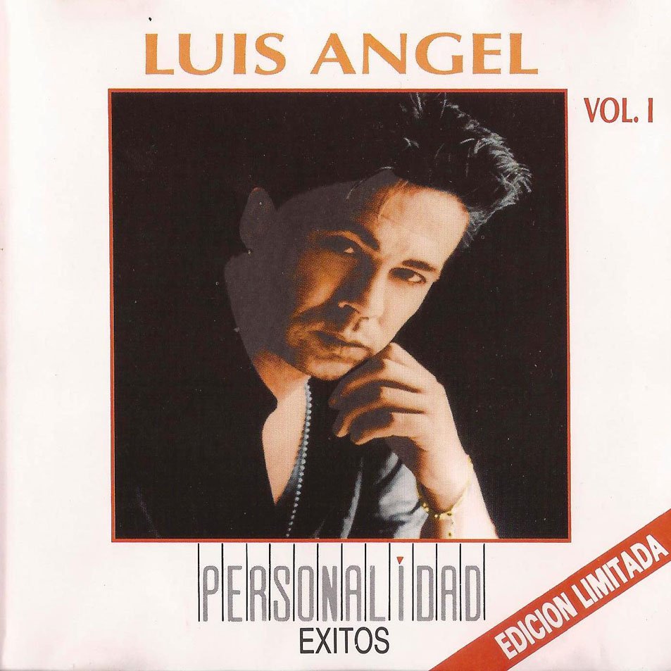 Cartula Frontal de Luis Angel - Personalidad Volumen 1